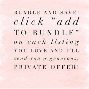 Bundle & save!